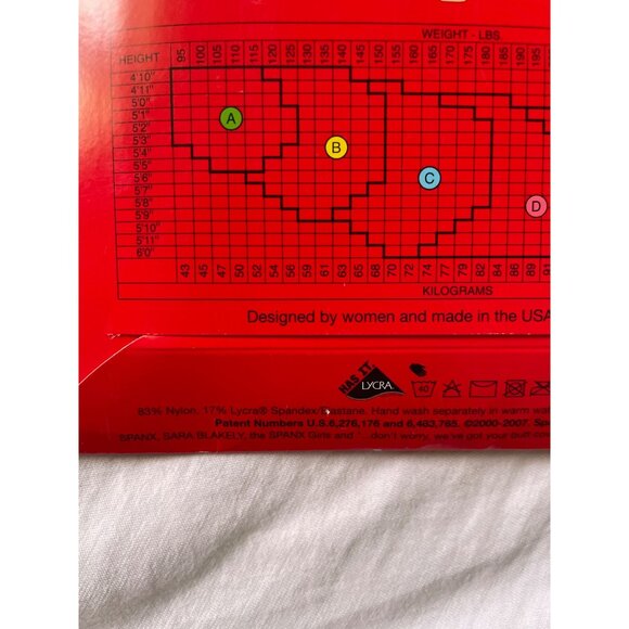 Spanx By Sara Blakely Black Footless Bodyshaping Pantyhose Size A - Picture 9 of 13